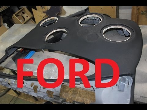 Видео: Перетягиваем подиумы  на Ford материалом HORN