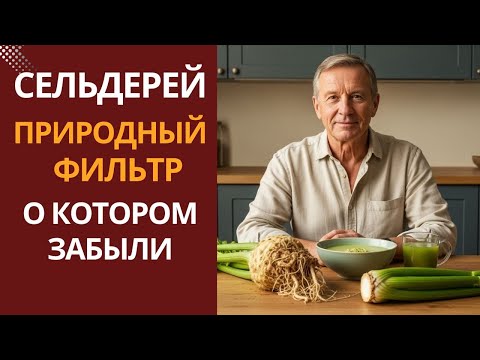 Видео: Сельдерей — природный фильтр, о котором забыли