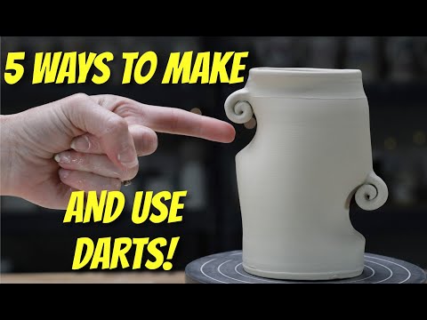 Видео: 5 простых способов сделать дротики на глиняной посуде