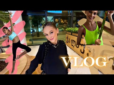 Видео: VLOG| 1 день из жизни гимнастки, съёмка, олимпийская медаль, шоппинг