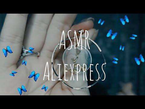 Видео: АСМР Новые покупки бижутерии  с Aliexpress🎀