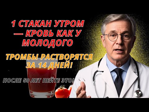 Видео: 14 ДНЕЙ — и сосуды как новые! Напиток, о котором врачи не рассказывают!