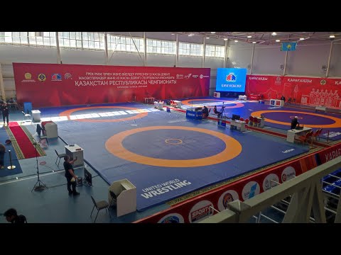 Видео: ЧРК-2025 по вольной борьбе U-15 МАТ-А в г. Караганды 11.04.2025