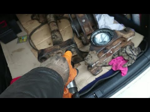 Видео: Ставлю отреставрированную ось балансира на Камаз и снимаю помпу!