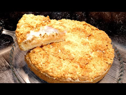 Видео: Закарпатский Яблочный пирог, который тает во рту! Закарпатский ПЛЯЦОК-нежное тесто,яблоки и меренга