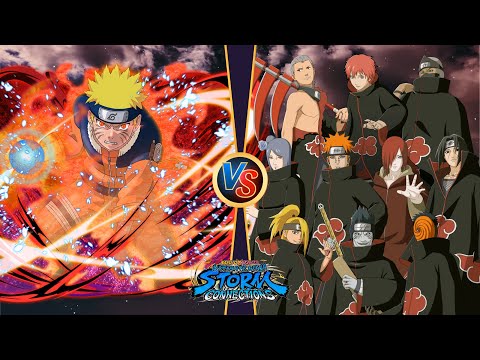 Видео: 【Наруто (режим Курама) против всех Акацуки Марафонская битва】 NARUTO X BORUTO Ultimate Ninja STORM