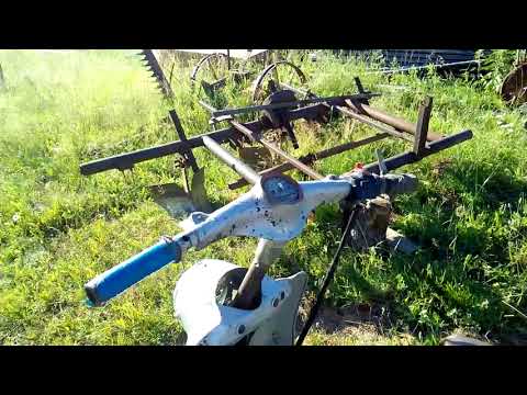 Видео: Муравей с вариатором и ДВС 15 л.с