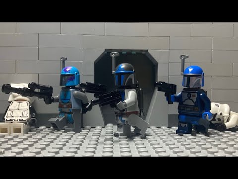 Видео: Мандалорское проникновение — покадровая анимация Lego Star Wars
