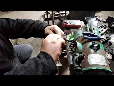 Видео: техуход двигателя постоянного тока 0.9 кВт 2200-4000 об DC motor maintenance