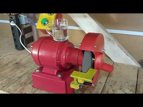 Видео: Заточной электроточило,точило BENCH GRINDER с камнем на одну сторону.
