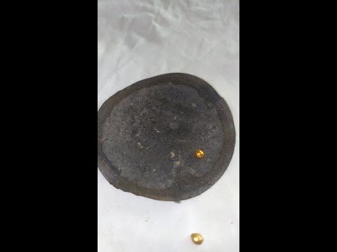 Видео: золото с припоя