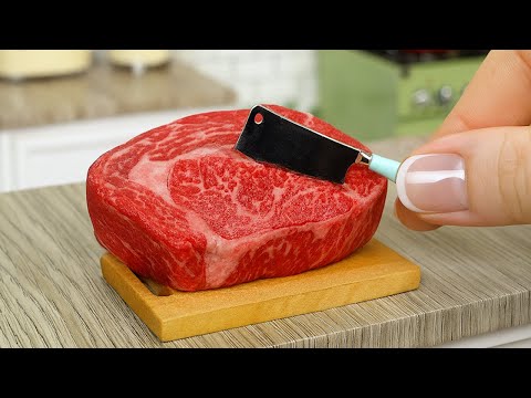 Видео: Подборка Рецептов Превосходной Миниатюрной Еды 🤗 Как Готовить Мини Еду? 🤩 Мини Кухня