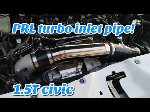 Видео: Как установить впускную трубу PRL Turbo на Civic 1.5T 10-го поколения с турбонаддувом W2