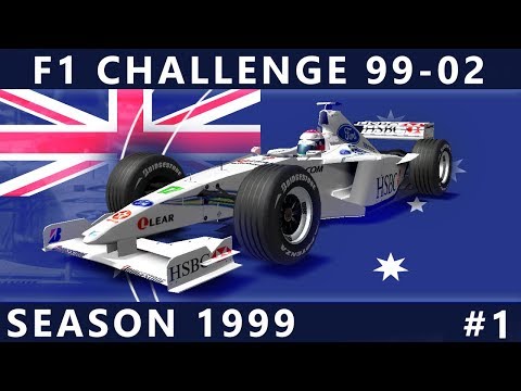 Видео: F1 Challenge 99-02 (#1) | АВСТРАЛИЯ