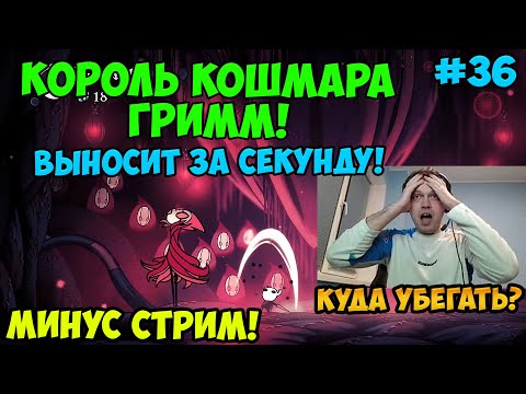 Видео: Папич играет в Hollow Knight! Король кошмара Гримм! 36