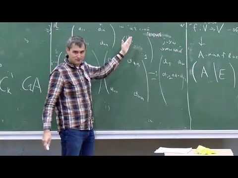 Видео: Алгебра-1, Лекция 7, А.И.Ильин