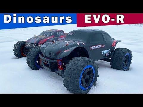 Видео: Сравнение электроники Remo Hobby Dinosaurs RH8035 и EVO-R RH8066