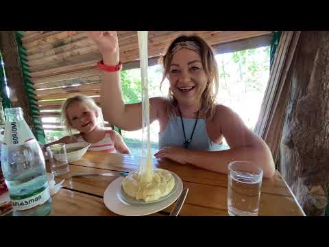 Видео: Невероятная Грузия.Имеретия. Новые грузинские блюда . Залезли в пещеру Прометея.