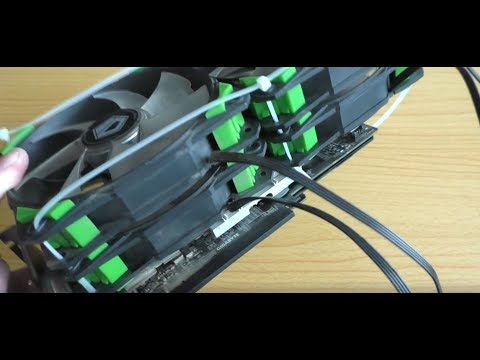 Видео: Дикая система охлаждения на видеокарте на 4 вентилятора! Видеокарта Gigabyte RX480 8 Gb