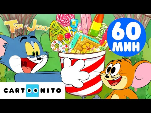 Видео: Художникът отмъщава: забавно преследване | Специална 1-часова компилация от Том и Джери | Cartoonito