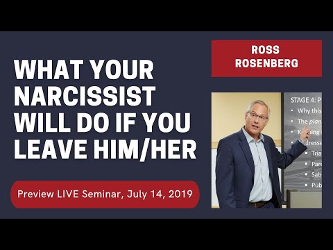 Видео: Что сделает ваш нарцисс, если вы его/её бросите. Предварительный просмотр видео-семинара «Как изб...