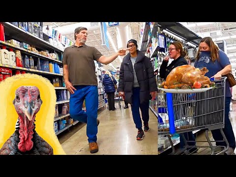 Видео: Громкий пук индейки на публике!!! 🦃💨 Забавный розыгрыш с пуком! 😝