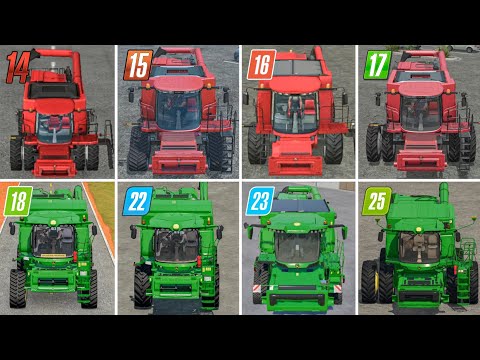 Видео: Fs14 против Fs15 против Fs16 против Fs17 против Fs18 против Fs22 против Fs23 против Fs25 | Сбор у...