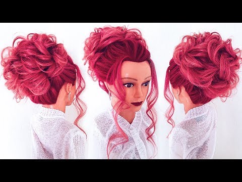 Видео: Простая и Красивая Прическа на Новый год  ★ How to: Updo ★ LOZNITSA