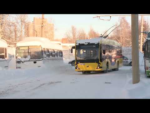 Видео: В Ярославле прошли обкатку два новых троллейбуса