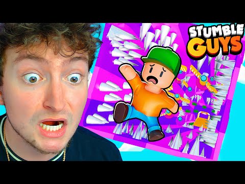 Видео: Играю на ХУДШИХ картах Stumble Guys за всю историю!