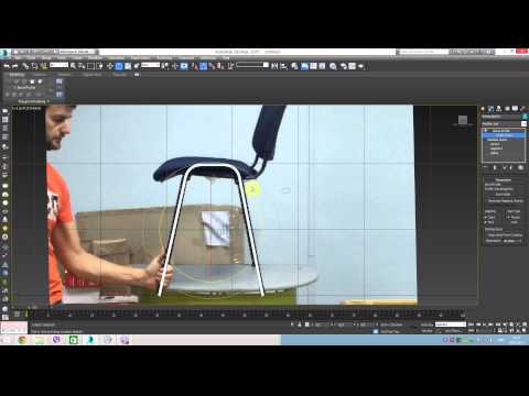 Видео: 3DsMax для начинающих - Урок 1. Рисуем стул по фотографии