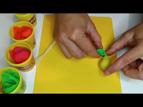 Видео: КЗДО "Яковлівський дитячий садок". Ліплення з пластиліну. Цифра 1 та фрукти.