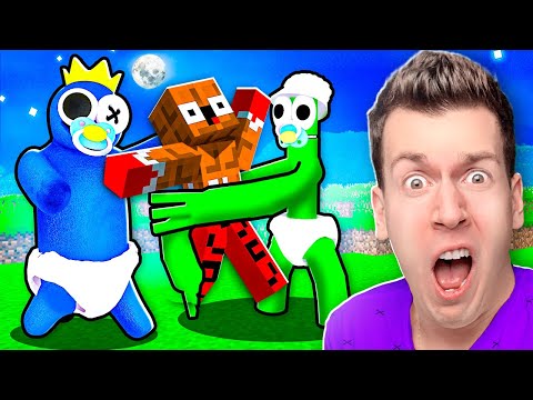 Видео: 👶 Все РАДУЖНЫЕ ДРУЗЬЯ Стали *НЕПОСЛУШНЫМИ* ДЕТЬМИ в Майнкрафт ! ВЛАДУС