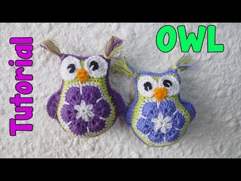Видео: Совушка  Вязание крючком  The Owl Crochet