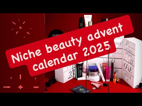Видео: Niche Beauty Advent calendar 2025: Редкие бренды + СКИДКА 20% | Распаковка шикарного Адвента 