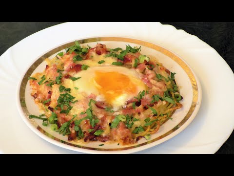 Видео: ВКУСНЫЙ ЗАВТРАК ИЗ ВЧЕРАШНИХ СПАГЕТТИ. Пиццы гнезда из спагетти.