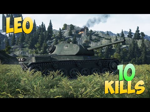 Видео: Leo - 10 Фрагов 4.6K Урона - Берсерк! - Мир Танков