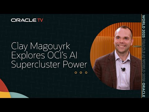 Видео: Клэй Магоуирк о создании безграничного масштаба ИИ на Oracle TV на Oracle AI World 2025