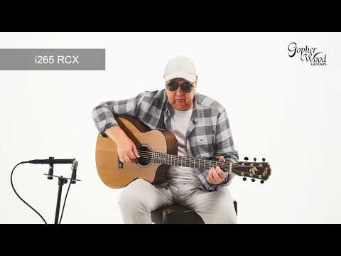 Видео: "Vivo per lei" (Andrea Bocelli) на акустической гитаре Gopherwood i265RC