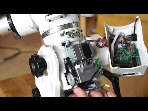 Видео: Монтировка Sky-Watcher AZ-EQ5, краткий обзор и юстировка прижима червей