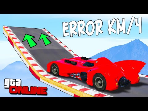 Видео: КАК ДАЛЕКО МАШИНА БЭТМОБИЛЬ УЛЕТИТ С ОГРОМНОГО ТРАМПЛИНА НА СВЕРХСКОРОСТИ? ЭКСПЕРИМЕНТЫ В ГТА 5!