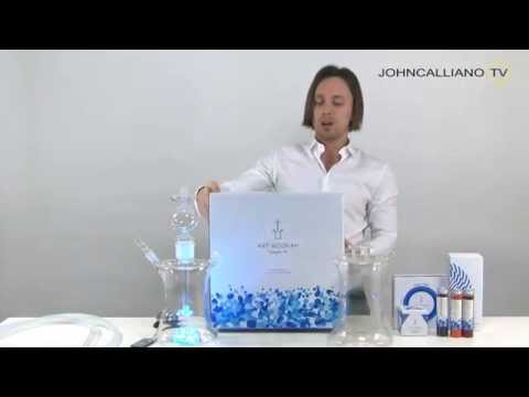 Видео: JohnCalliano.TV / Кальян Темпл 45 Фабула Art Hookah Litepro