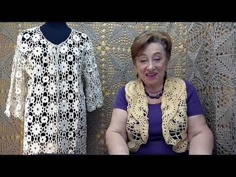 Видео: Шазюбль. Мастер-класс по вязанию крючком от О. С. Литвиной.