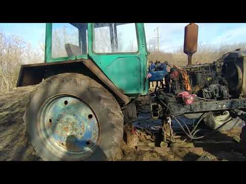 Видео: Заміна вала промежуточного привода ВОМ, ЮМЗ -6