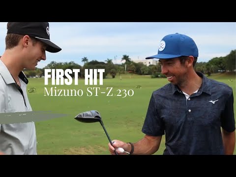 Видео: ПЕРВЫЙ ХИТ: водитель Mizuno ST-Z 230 с GM Golf