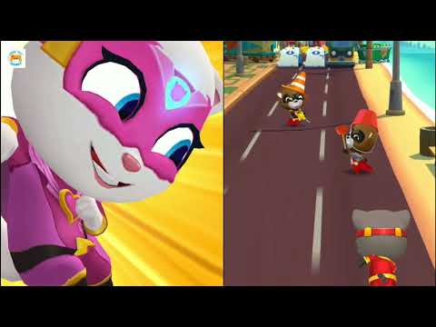 Видео: ТОМ Герои Анжела против Тома Кто КРУЧЕ?Tom hero dash