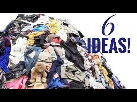 Видео: ТОЛЬКО ВЗГЛЯНИТЕ, какие ШЕДЕВРЫ можно сделать ИЗ СТАРОЙ ОДЕЖДЫ! 6 сумок по нулевой стоимости!