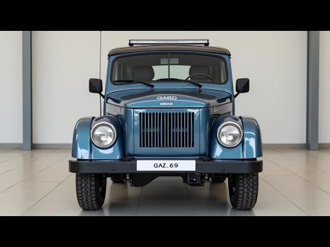 Видео: ЛЕГЕНДА ВЕРНУЛАСЬ! 🔥 Новый GAZ-69 Restomod — классика СССР в современном исполнении!