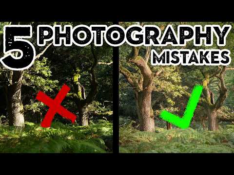 Видео: 5 распространенных ошибок при фотосъемке в лесу (и как их исправить)