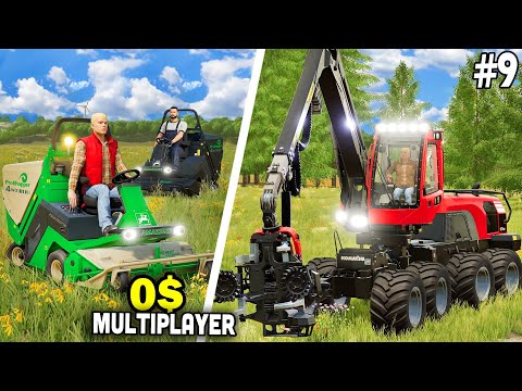 Видео: МЕГА ФЕРМА с 0$ на плоской карте с @FarmingGenius 👉 #9